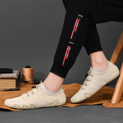 Suede Leather Men Loafers Slip on Men Driving Shoes Soft Moccasin Sneakers - Ernadi