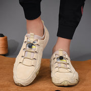 Suede Leather Men Loafers Slip on Men Driving Shoes Soft Moccasin Sneakers - Ernadi