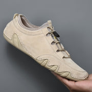 Suede Leather Men Loafers Slip on Men Driving Shoes Soft Moccasin Sneakers - Ernadi