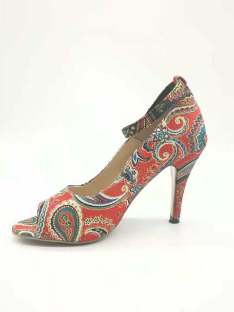 Pumps High Heels Buckle Shoes Ladies Sandals Stiletto