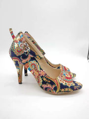Pumps High Heels Buckle Shoes Ladies Sandals Stiletto