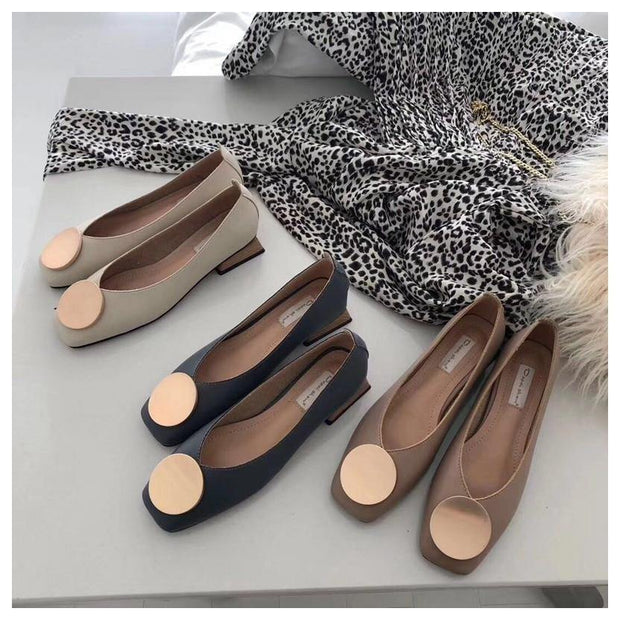 Women Ballet Shoes Slip On Loafer - Ernadi