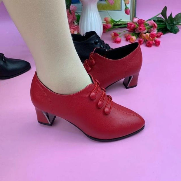 Classic Women's Shoes Pointed Toe Pumps Patent Leather High Heels Boat Party Wedding Red Wedding