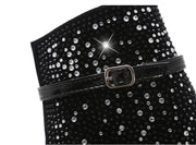 Pumps High Heels Buckle Shoes Ladies Sandals Stiletto