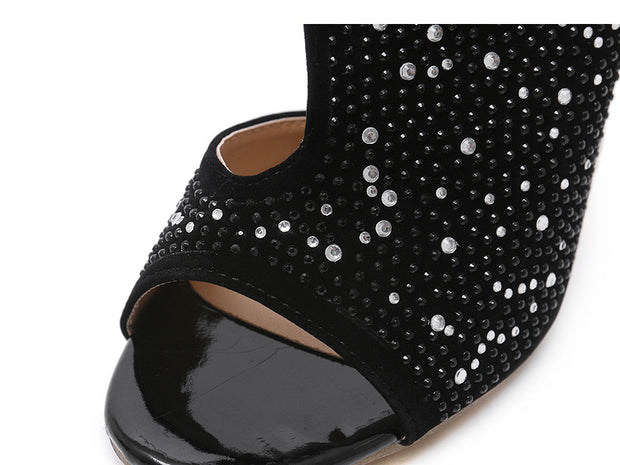 Pumps High Heels Buckle Shoes Ladies Sandals Stiletto