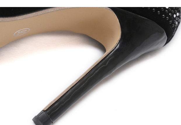 Pumps High Heels Buckle Shoes Ladies Sandals Stiletto