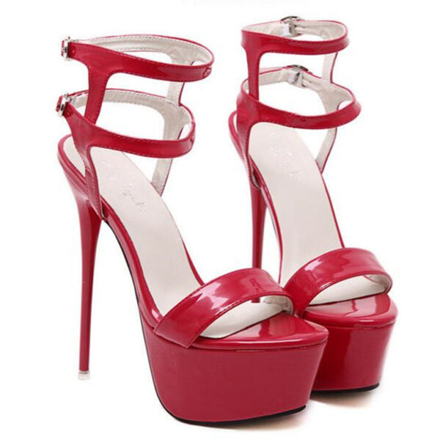 Summer High Heels Stripper Sandals