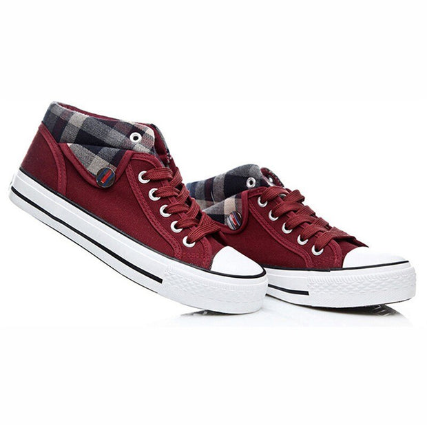 Student Canvas Shoes Wedge Women Casual Shoes - Ernadi